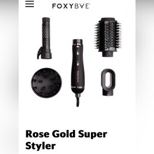 FOXYBAE Rose Gold Super Styler Set NBIB